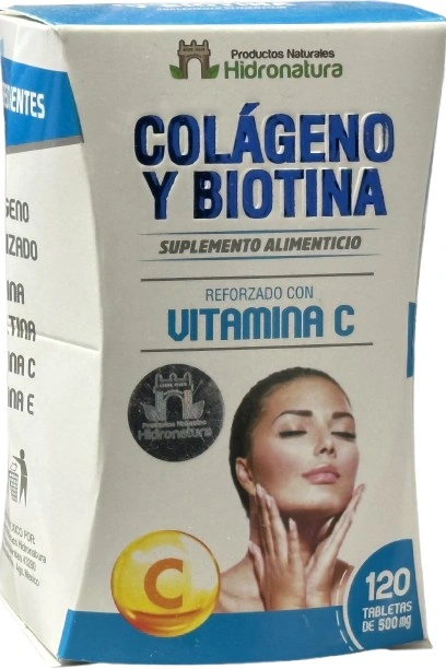 COLAGENO Y BIOTINA REFORZADO CON VITAMINA C