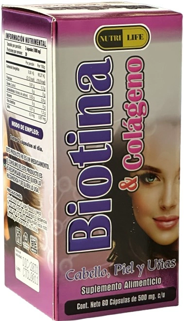 BIOTINA Y COLAGENO