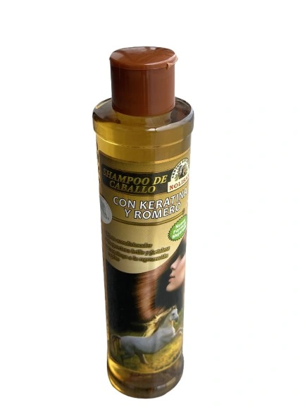 SHAMPOO DE CABALLO CON KERATINA Y ROMERO