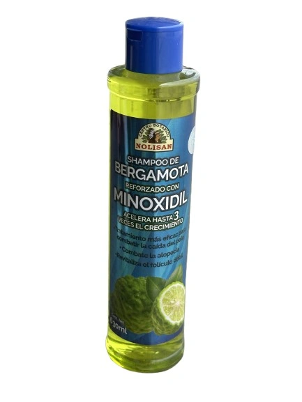 SHAMPOO DE BERGAMOTA CON MINOXIDIL