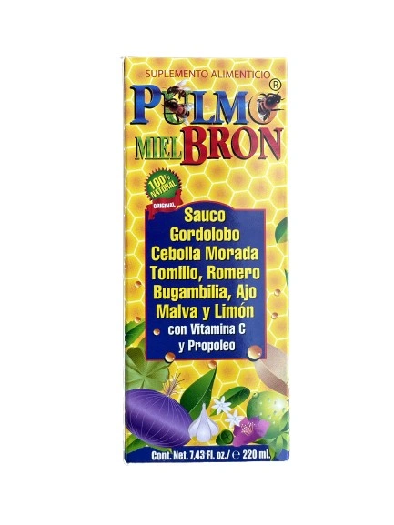 PULMO BRON JARABE CON MIEL