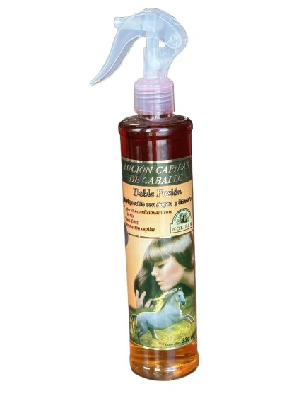 LOCION CAPILAR DE CABALLO CON ARGAN Y ROMERO